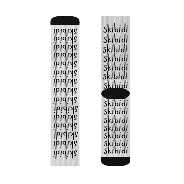 Skibidi Sublimation Socks - Image 3