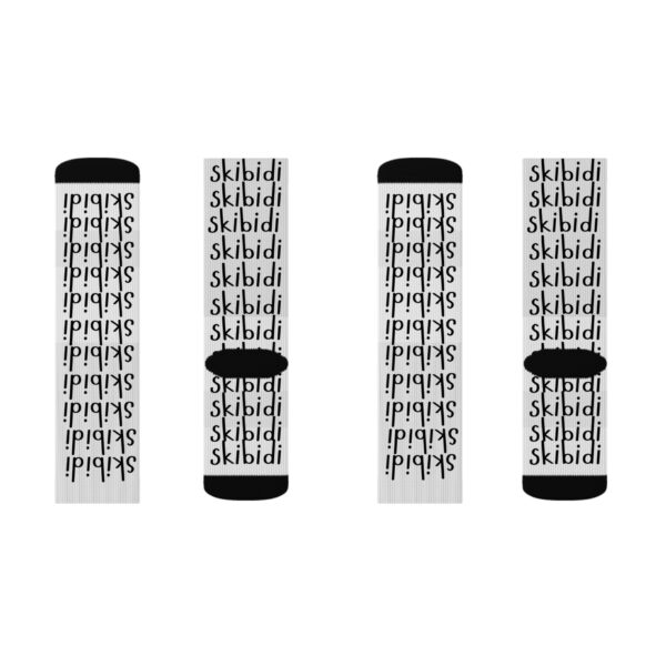 Skibidi Sublimation Socks - Image 10