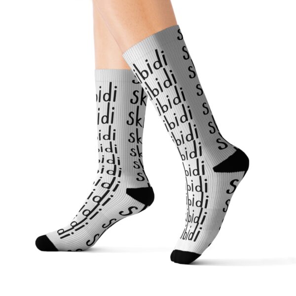 Skibidi Sublimation Socks - Image 9